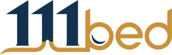 111 bed লোগো